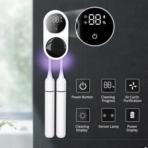 Double Automatic Sensing Toothbrush Box